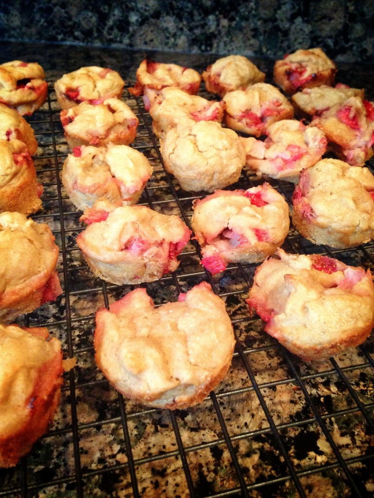 Banana Strawberry Muffins from An Everyday Blessing. Sugar free, dairy free, gluten free and egg free.