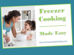 Freezer Cooking