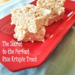 Secret to the Perfect Rice Krispie Treat