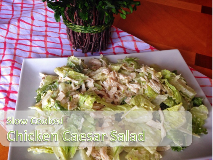 Chicken Caesar Salad - 5 ingredient meal from An Everyday Blessing