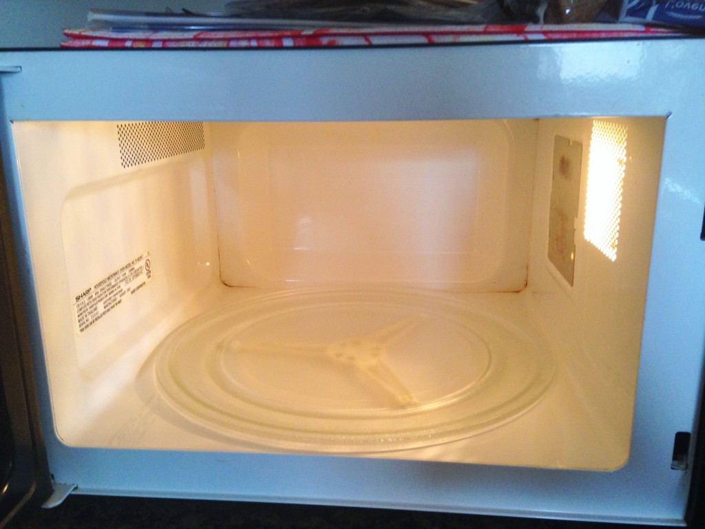 Clean microwave