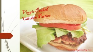 Veggie Packed Chicken Patties